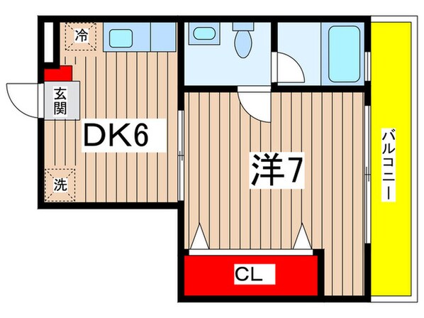 ドミ－ル多摩川の物件間取画像